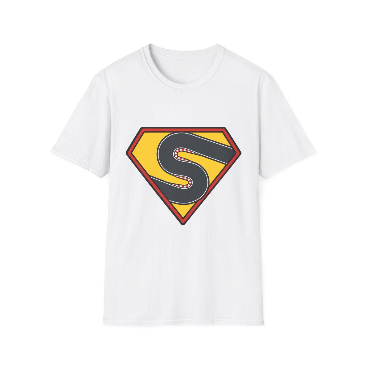 The Esses Shield Tee: The Sim Racing Superhero