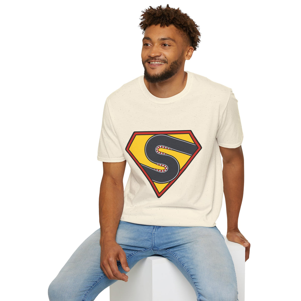 The Esses Shield Tee: The Sim Racing Superhero