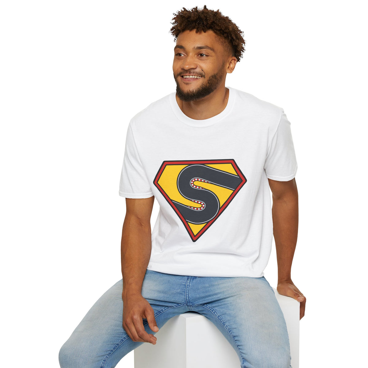 The Esses Shield Tee: The Sim Racing Superhero